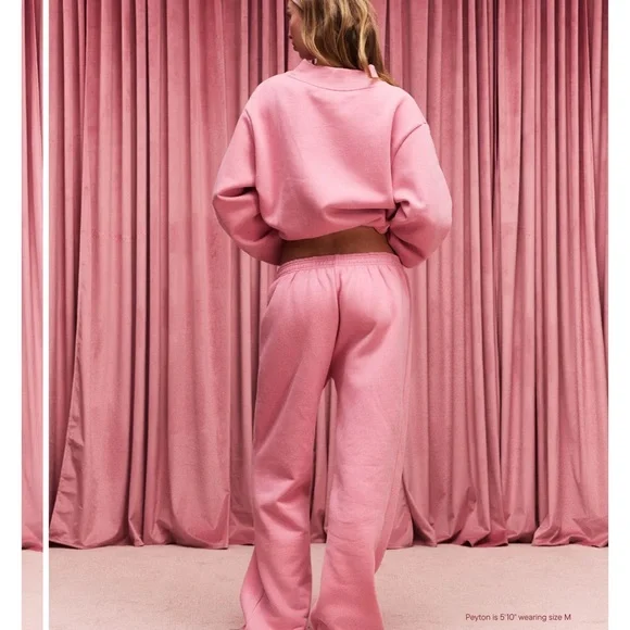 Parke Women's blush boxer Sweatpants NWT - Picture 2 of 2